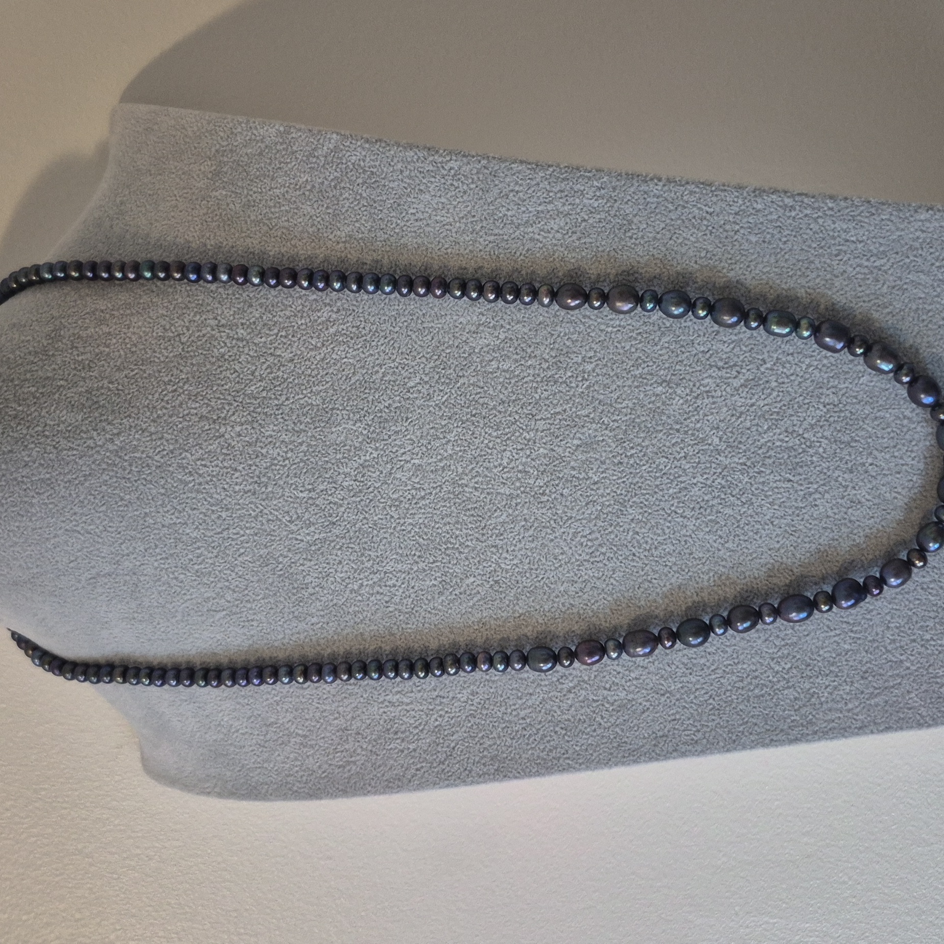 Natural Peacock Pearls,Sterling Silver Braclet